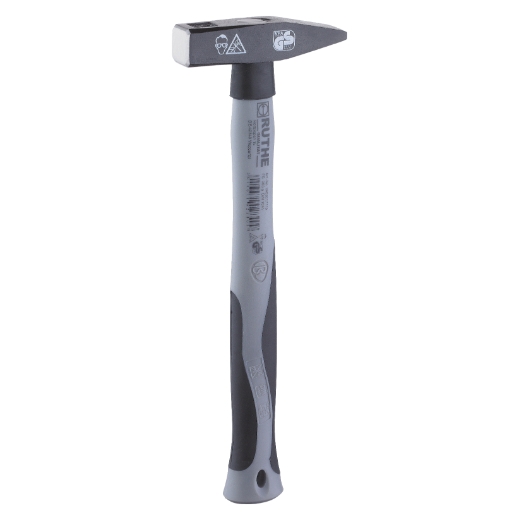 RUTHE Schlosserhammer Fiberglas, Deutsche Form, Nr. 3003017119, 300 gr.