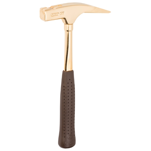 PICARD Carpenters' Roofing Hammer, No. H 298f, vergoldet, Holzkiste
