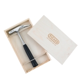 PICARD Carpenters' Roofing Hammer, No. H 298e, verchromt, Holzkiste