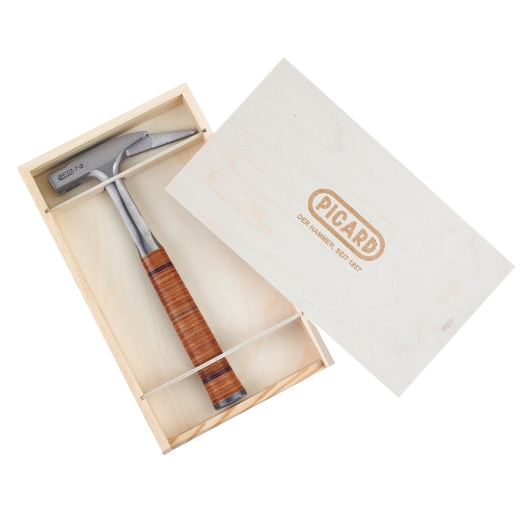 PICARD Full-steel Carpenters' Roofing Hammer, No. H 790 geraut, in Holzkiste