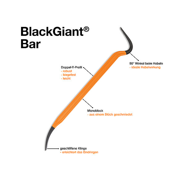 BlackGiant Bar - Nageleisen von Picard