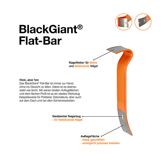 BlackGiant Flat-Bar Nagelheber